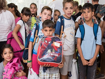Help a poor child to go to school 